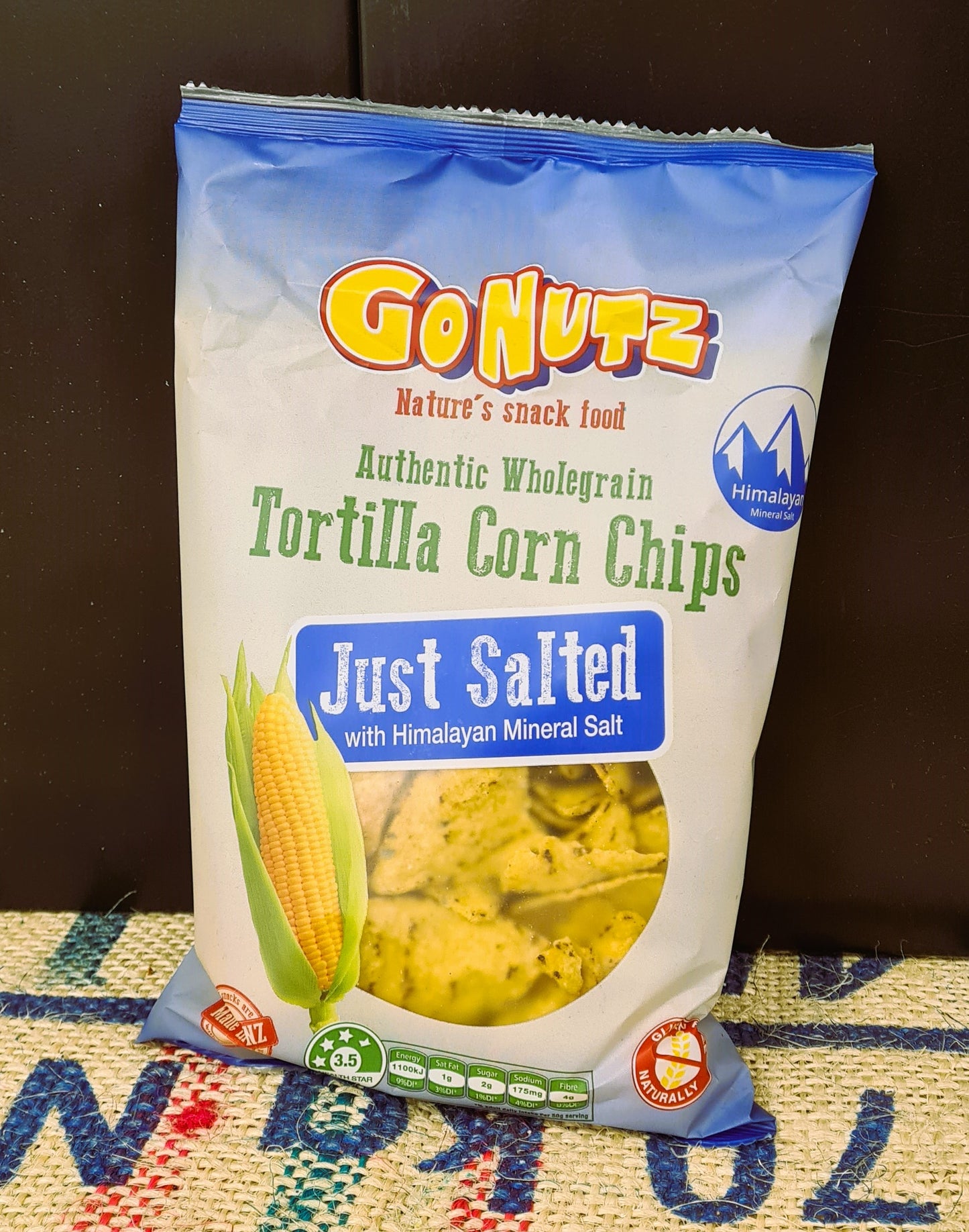 GONUTZ TORTILLA CORN CHIPS (JUST SALTED WITH HIMALAYAN MINERAL SALT)