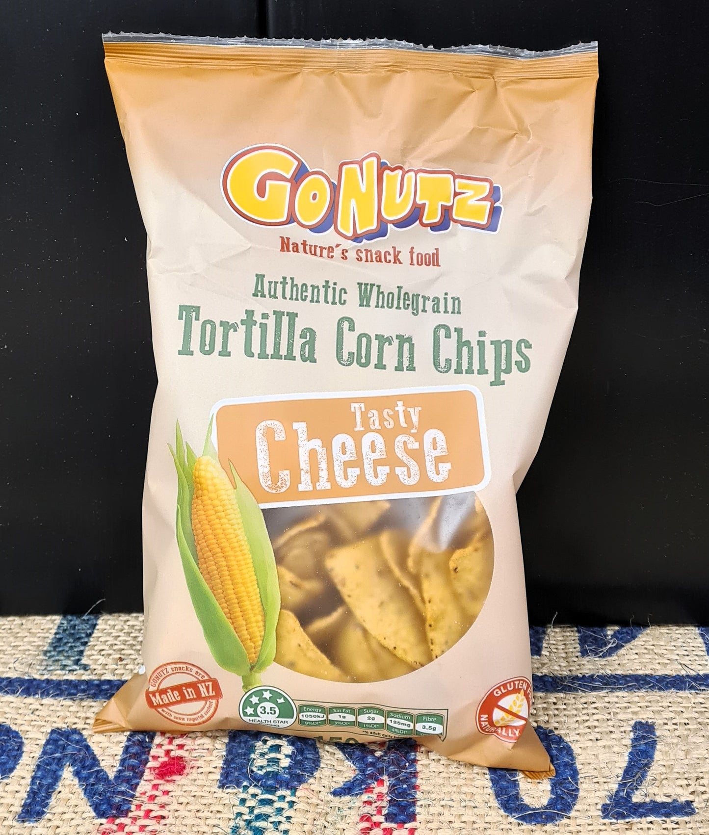 GONUTZ TORTILLA CORN CHIPS (TASTY CHEESE)