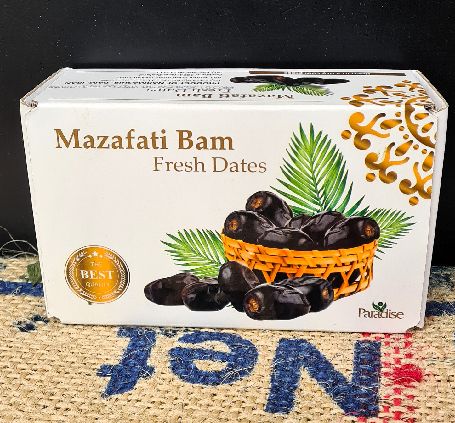 Mazafati Bam Fresh Dates – Paradise Brand