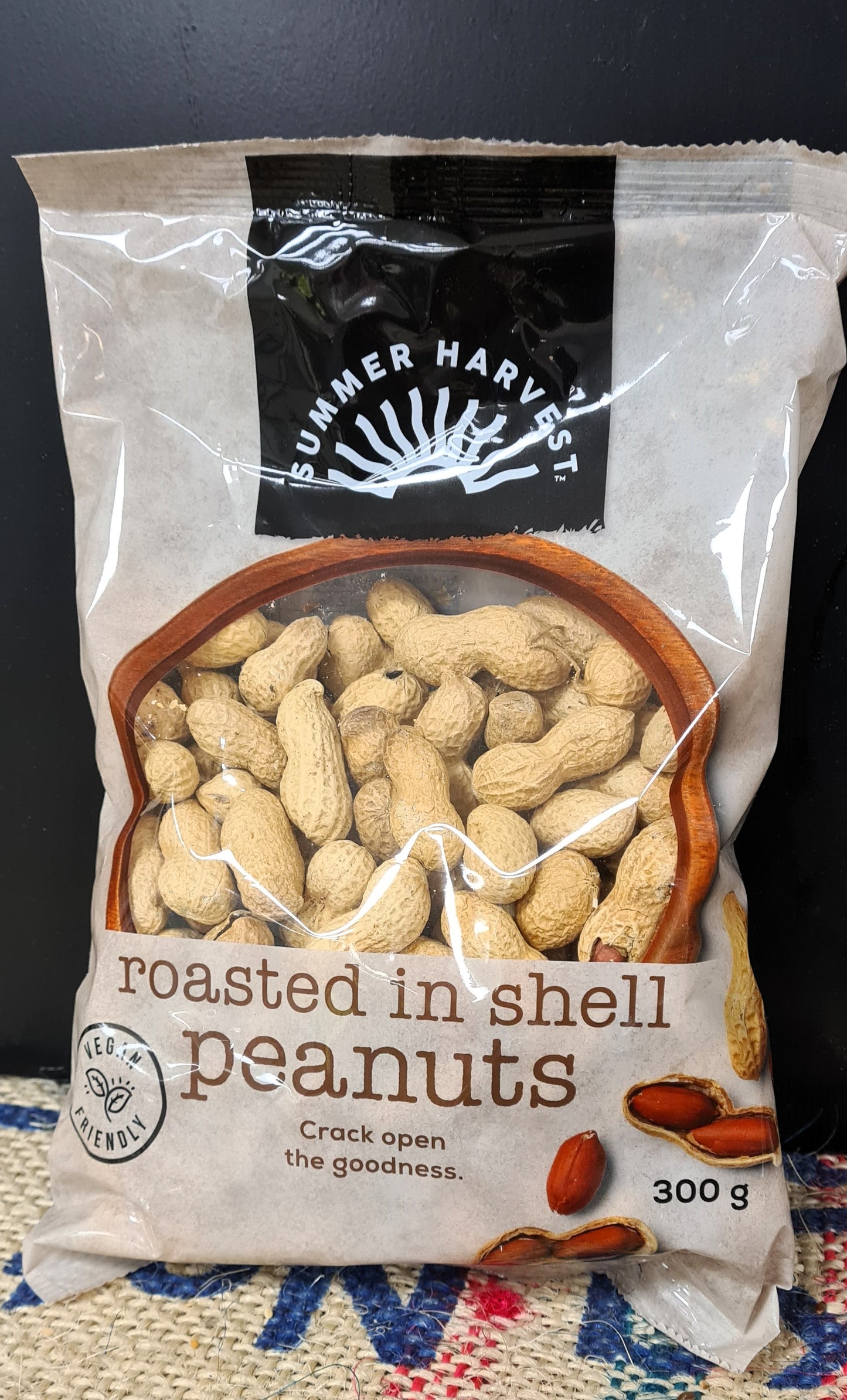 Summer Harvest Roasted In-Shell Peanuts 300g