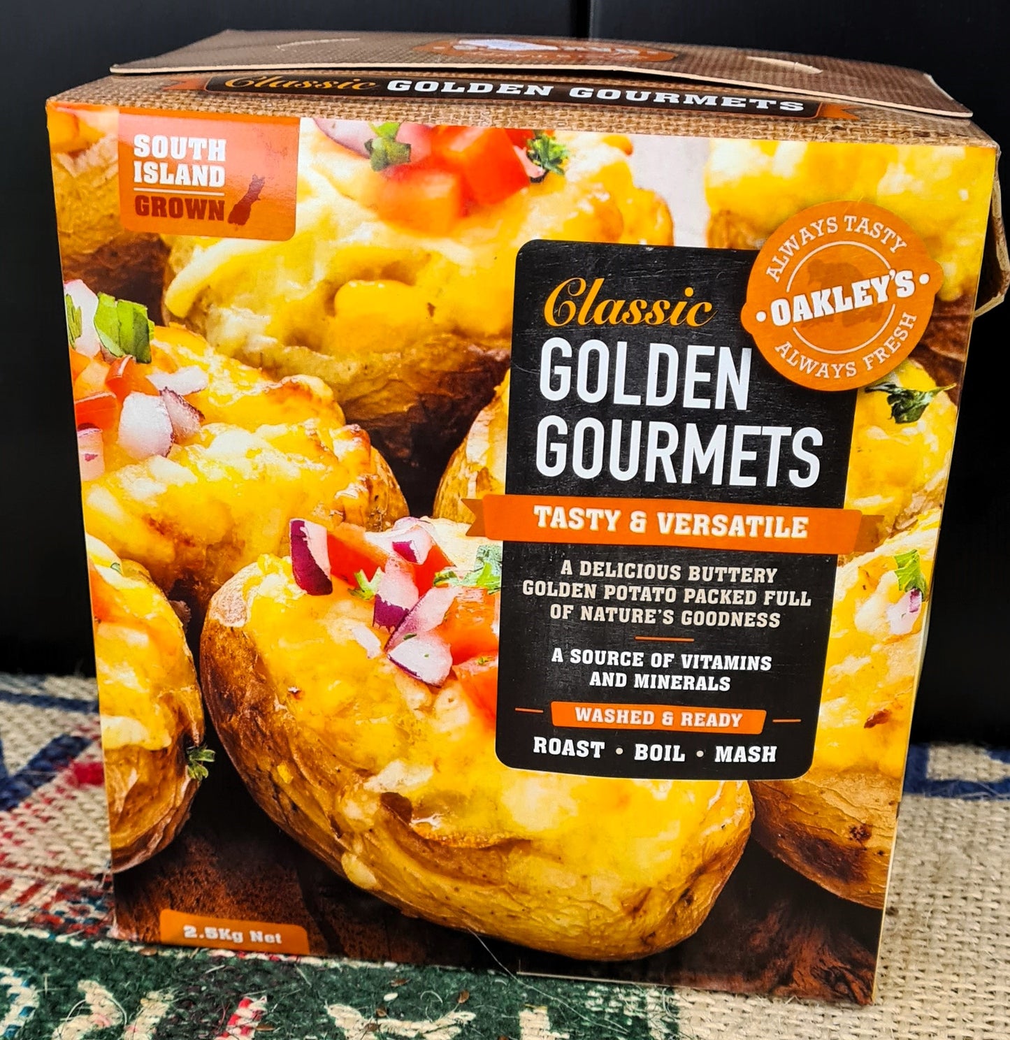Golden potato gourmets- 2.5 kg