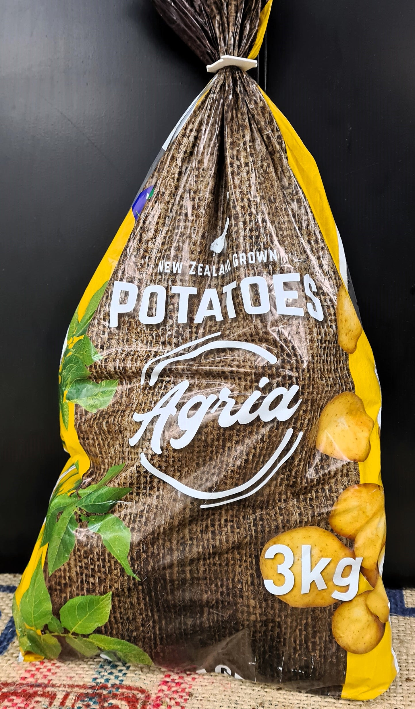 Washed Agria potato - 3 kg