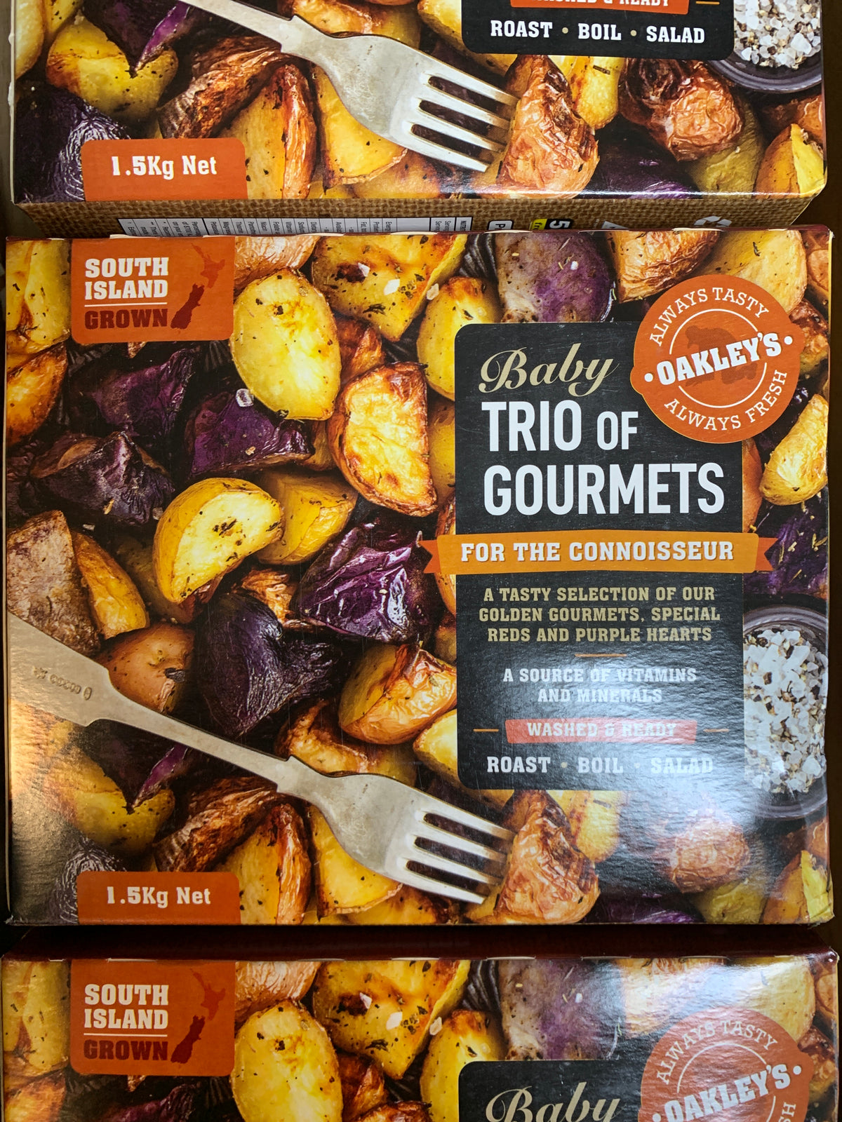 Potatoes baby trio gourmets 1.5kg