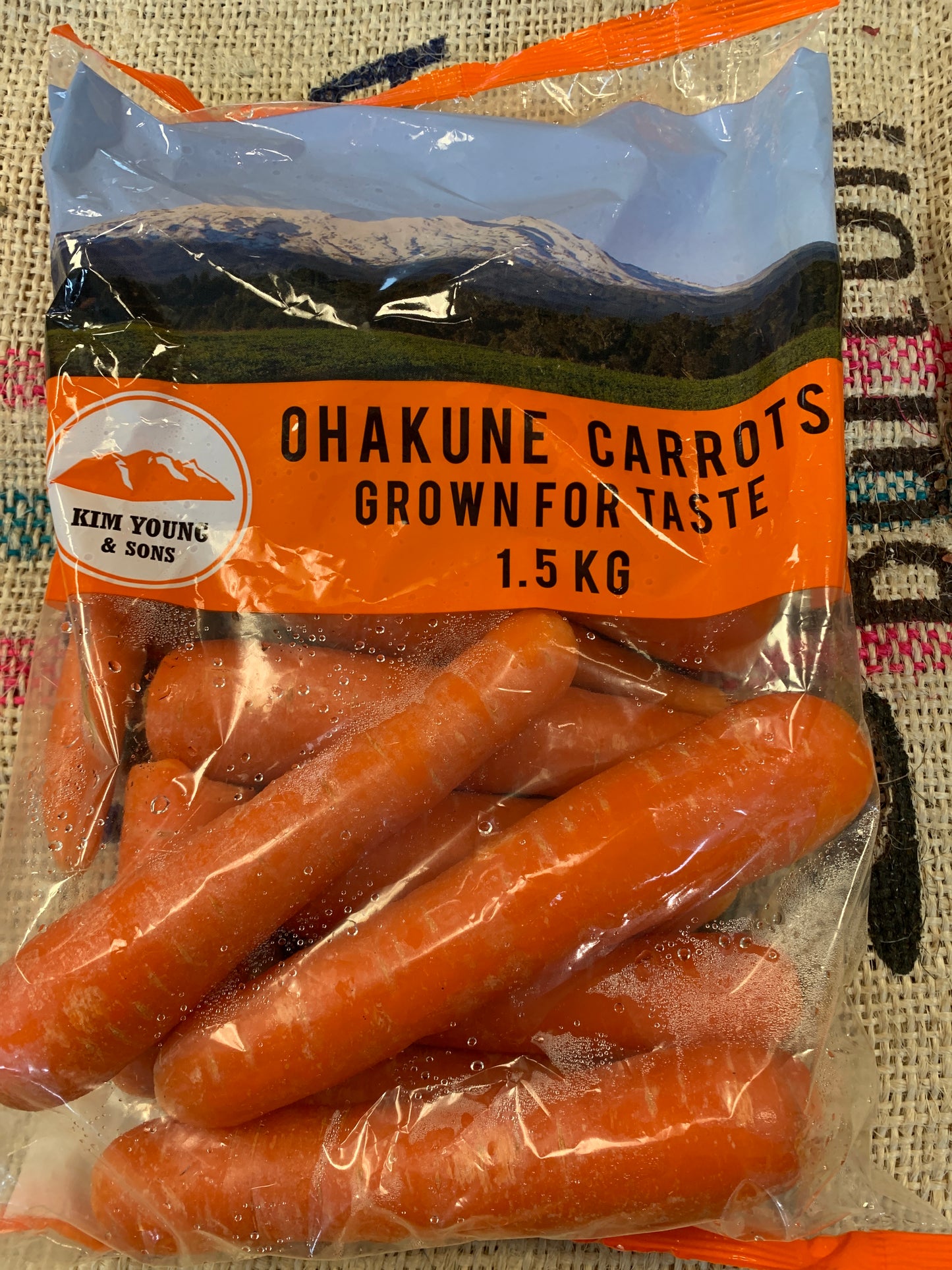 Carrots 1.5kg Ohakune