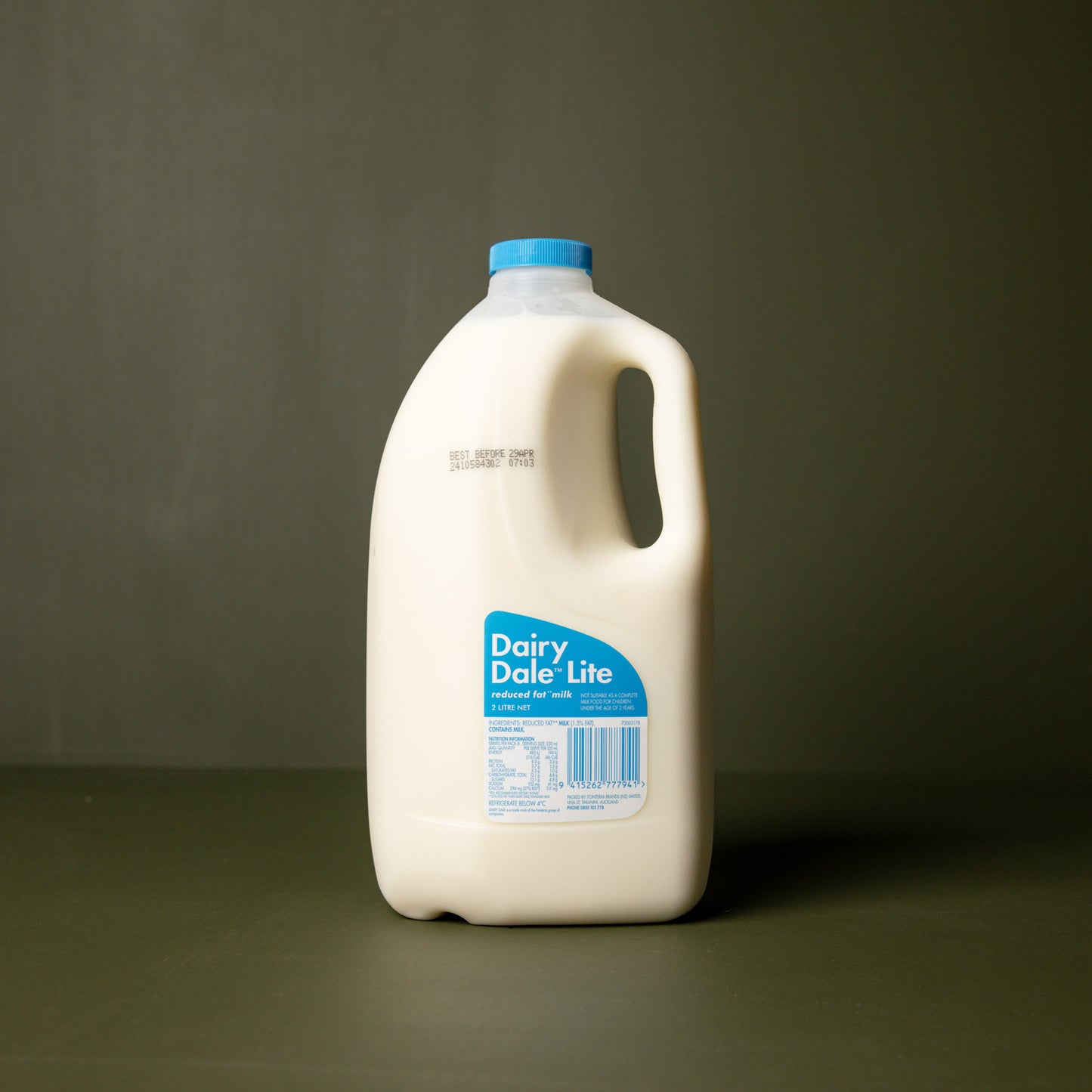 DAIRY DALE MILK BLUE LITE 2L