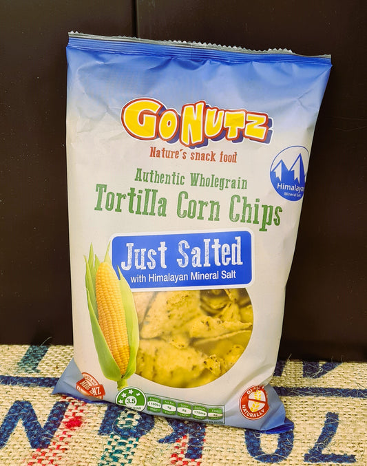 GONUTZ TORTILLA CORN CHIPS (JUST SALTED WITH HIMALAYAN MINERAL SALT)