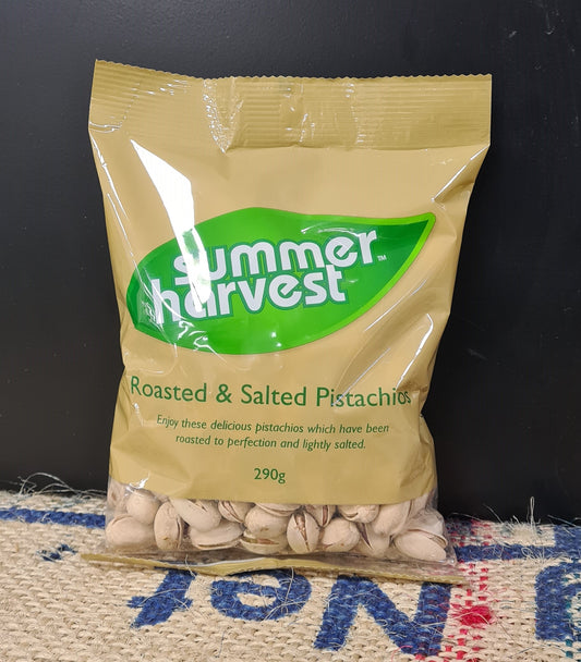 Summer Harvest Roasted & Salted Pistachios (290g)