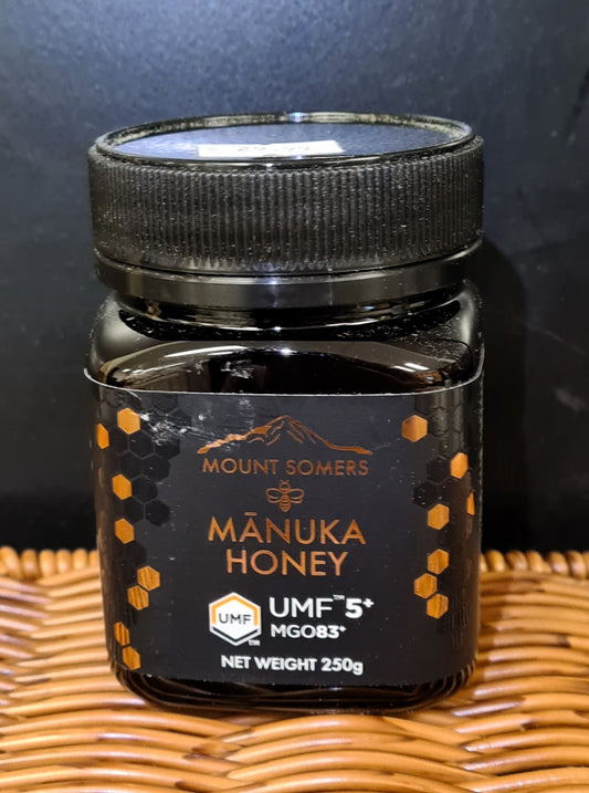 Mount Somers Mānuka Honey UMF 5+ 250g