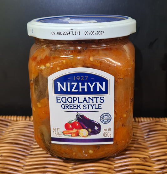 Nizhyn Eggplants Greek Style 450g