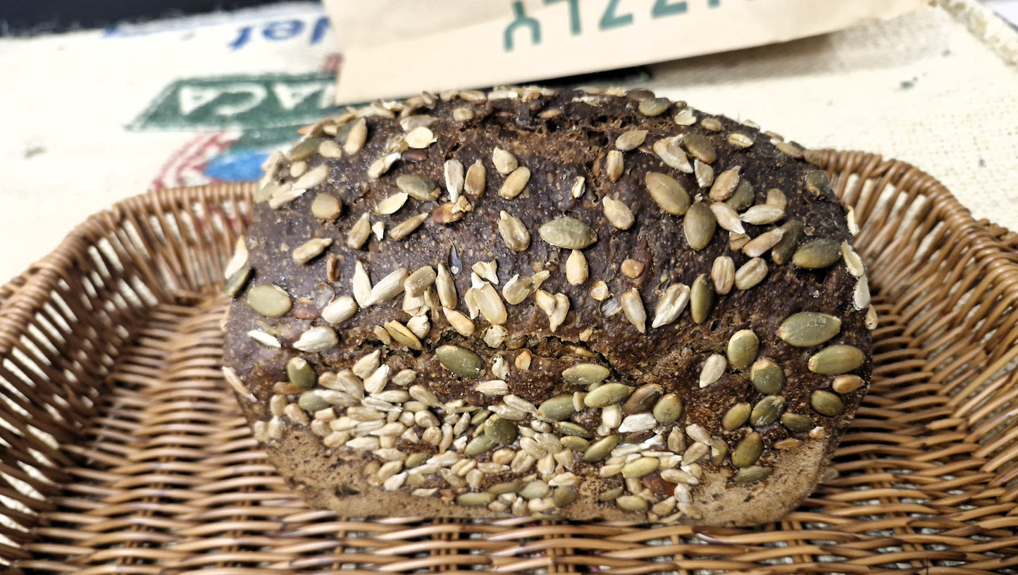 Grizzly Midnight Rye Sourdough - Small