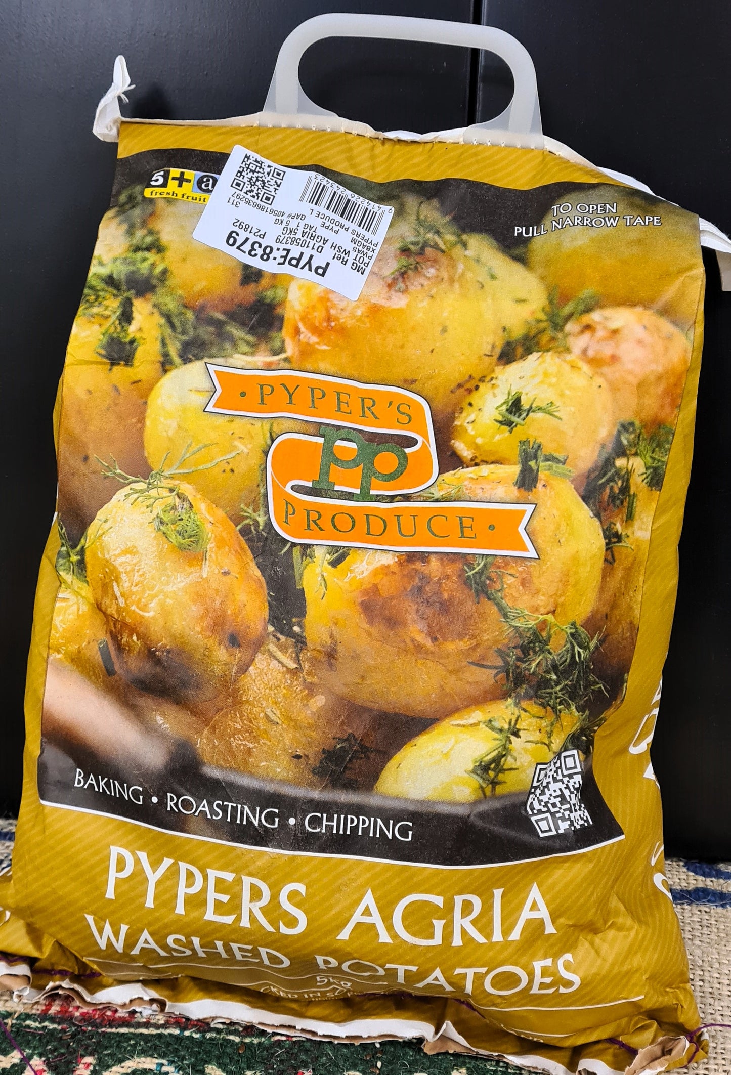 Washed Agria potato - 5 kg
