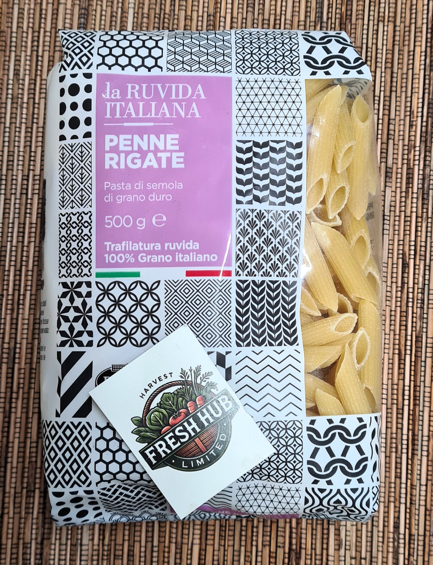 La Ruvida Penne Rigate Pasta 500g