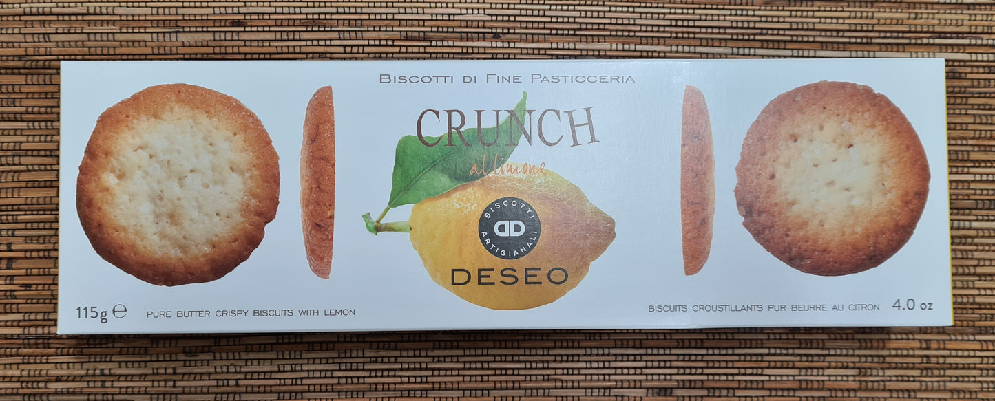Biscuits Lemon Crunch 115gm Deseo