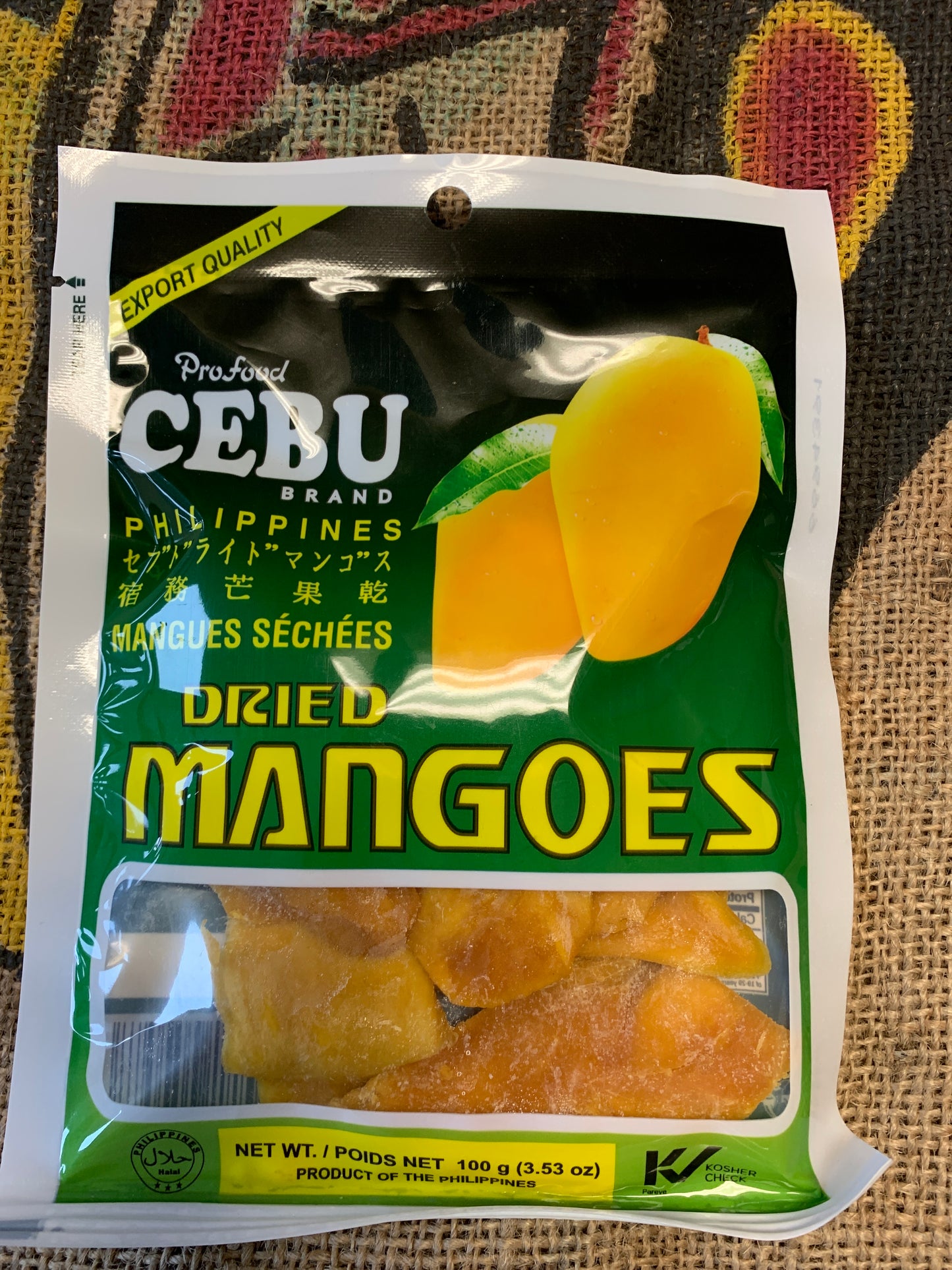Cebu dried Mango 100g
