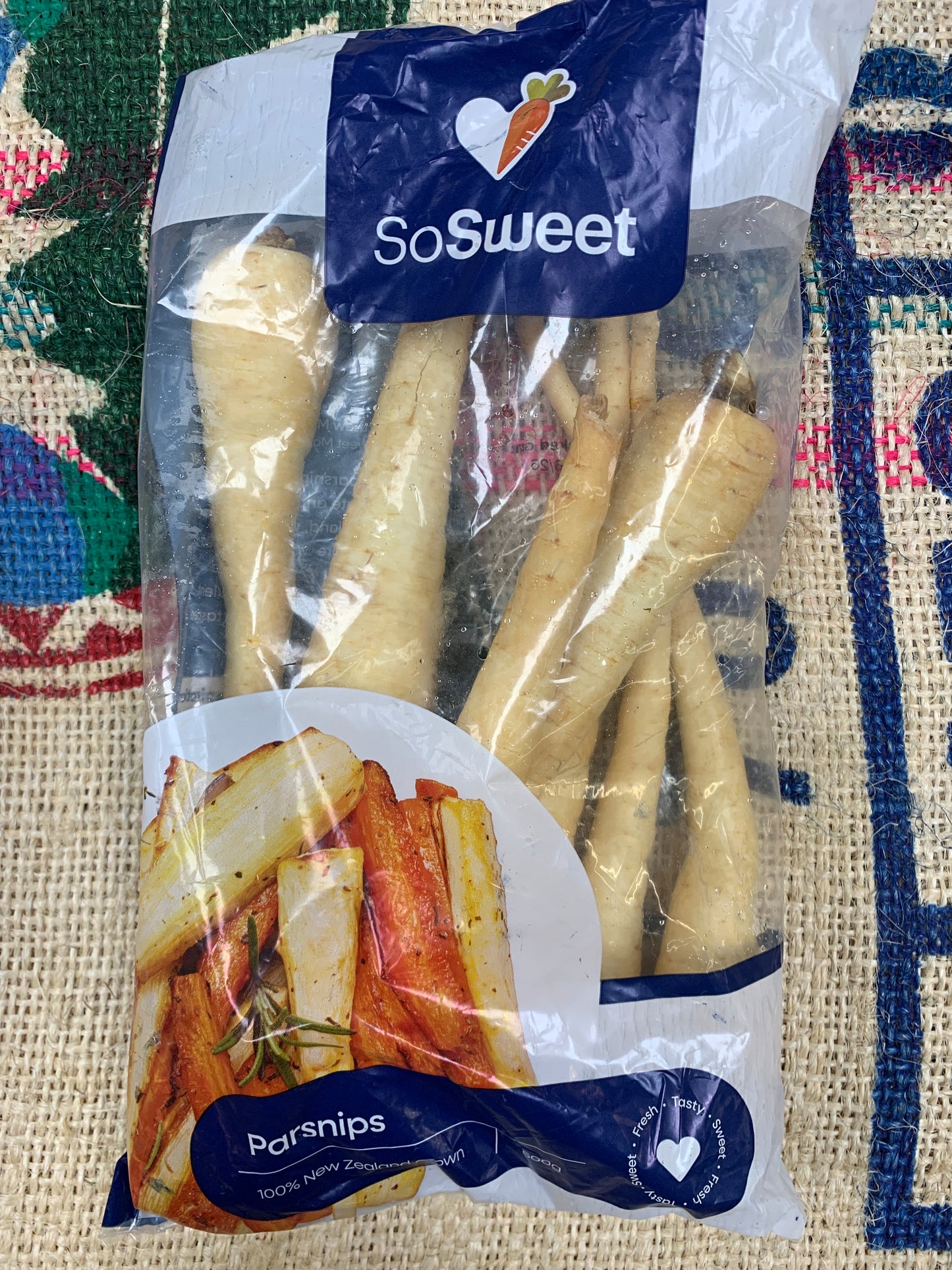 Parsnips 500g